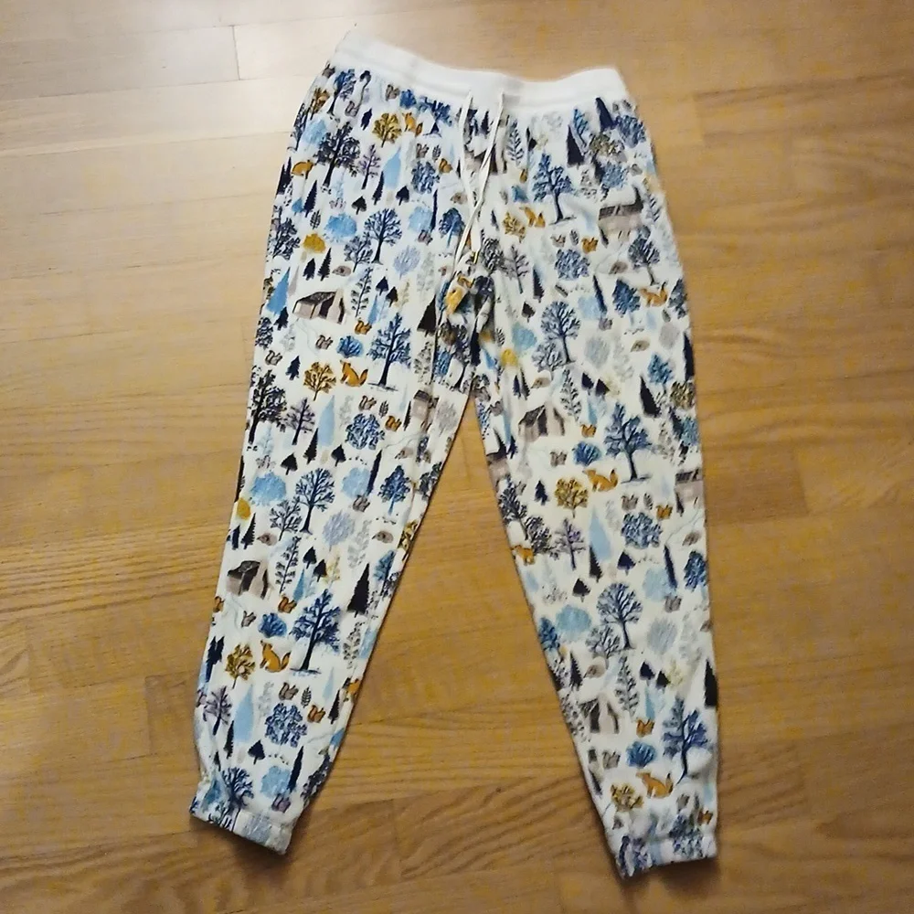 Secret Treasures pj's womens size small 4-6 Winter wonderland scene